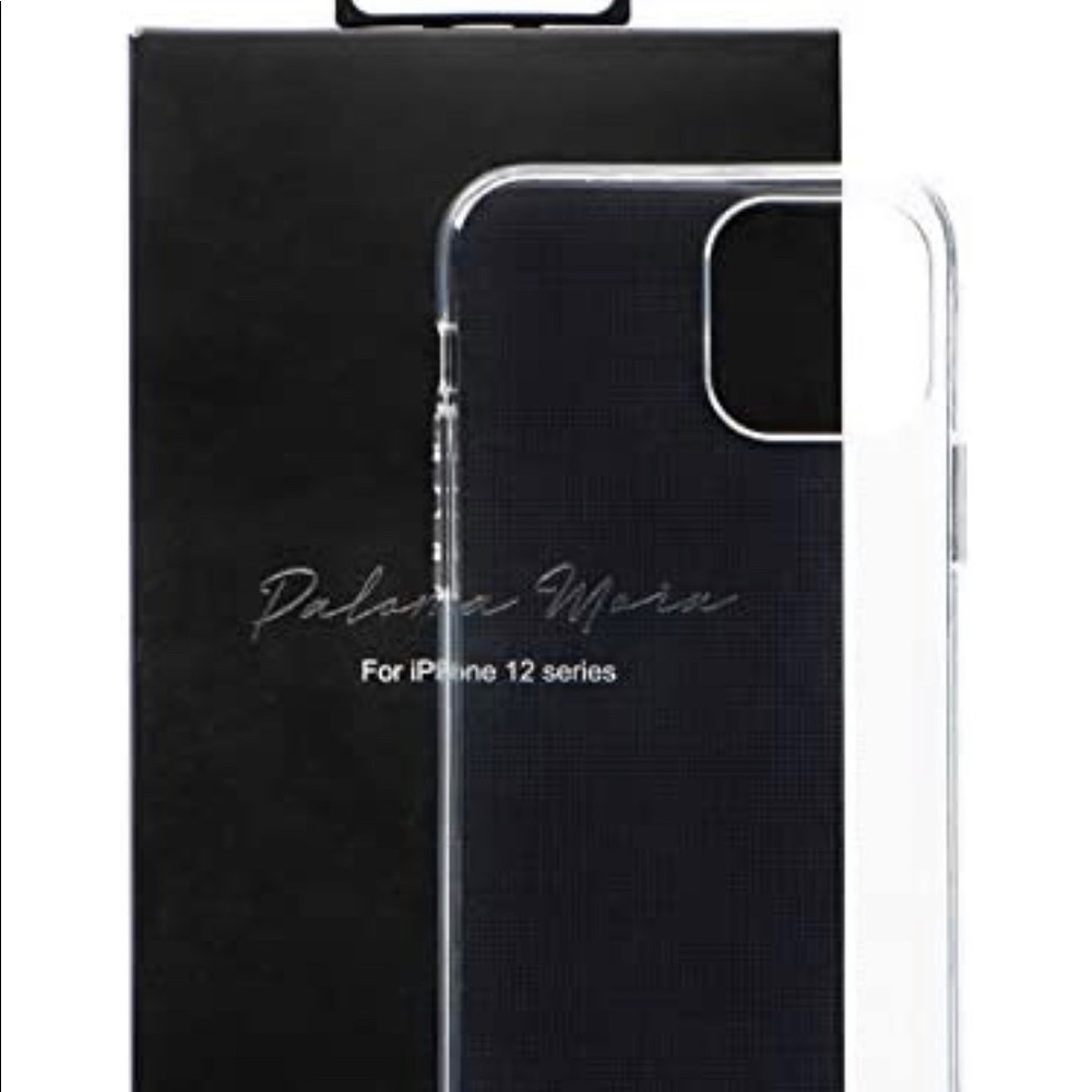 Crystal Clear Compatible W/iPhone 12Pro Case 5.4in - Picture 3 of 9